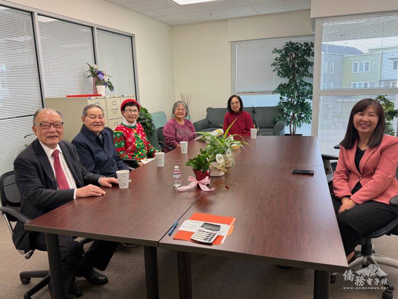 與北加州留臺僑生聯誼會座談