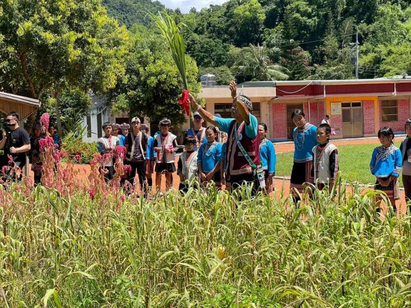花蓮縣太平國小擴建小米園，讓小米課程有更豐富且多元的實地學習空間