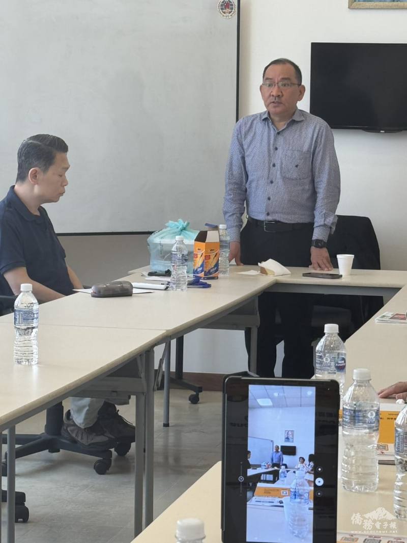 尤正才感謝兩年來全體志工的協助