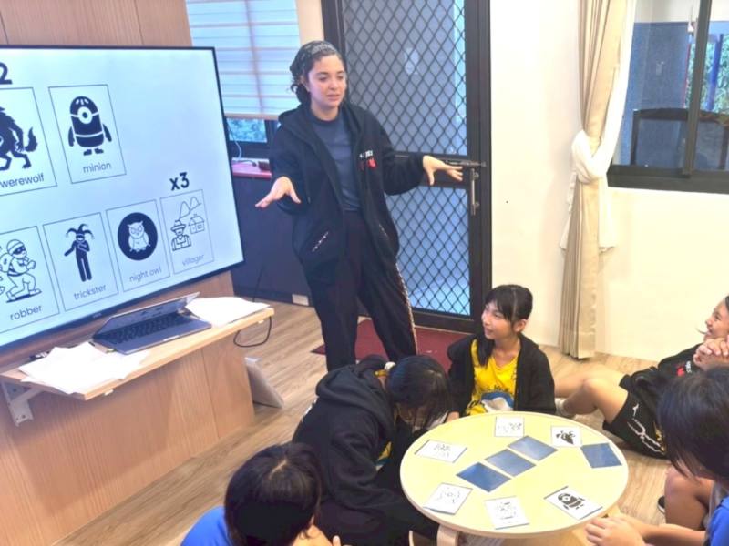 阿里山國中小學宿舍如家中客廳般溫馨的交誼空間，也是學生交流學習的場域