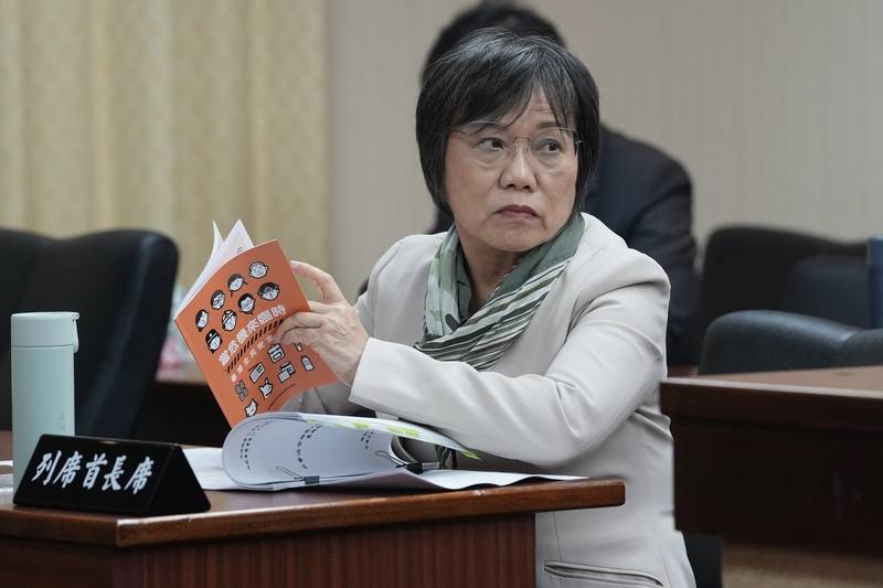 Interior Minister Liu Shyh-fang on Monday. CNA photo Dec. 22, 2025