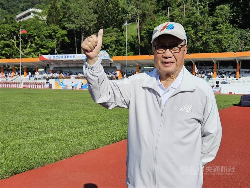 圖為台塑企業總裁暨南亞董事長吳嘉昭。 （中央社檔案照片）