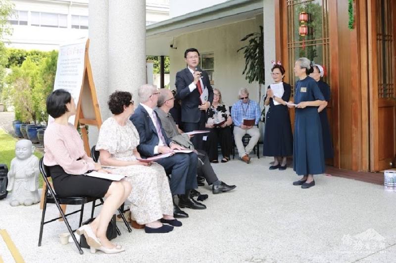 處長范厚祿於慈濟活動致詞