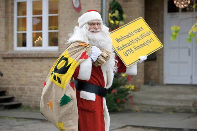 德國布蘭登堡邦小鎮「天堂之門」（Himmelpfort）郵局，每年耶誕節期間都會收到上萬封世界各地孩童的許願信，其中台灣占大宗。（德國郵政提供）