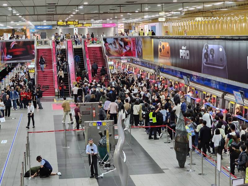 台北市發生隨機攻擊事件，市府為強化整體防災韌性，26日下午將在捷運市政府站辦理聯合演練，24日先進行預演