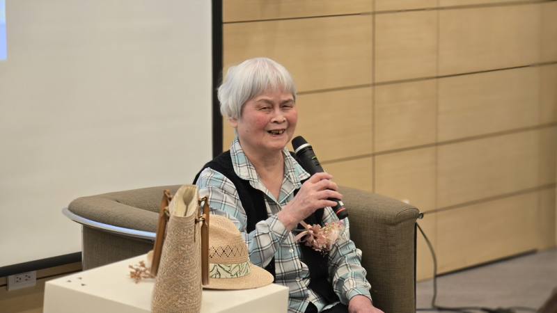 黃娟女士親臨現場致詞