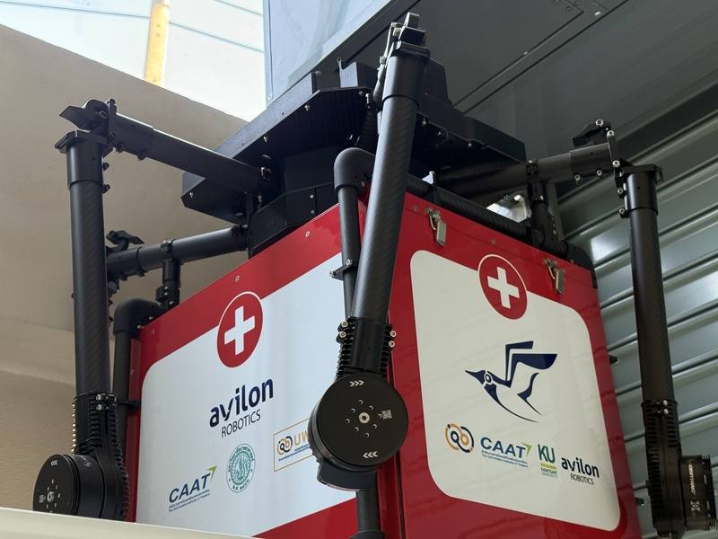 奧榮科技生產的無人機能協助載運物資，泰國南部2025年11月底遭遇嚴重洪災時，便出動5台救災無人機將食物與物資送至受困民眾家中