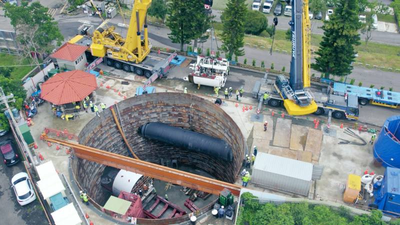 水利署榮獲第25屆公共工程金質獎共7件獎項-「大安大甲溪聯通管工程-大甲溪輸水管第1標統包工程」