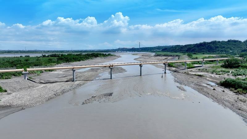 水利署榮獲第25屆公共工程金質獎共7件獎項-「荖濃溪(里嶺)伏流水統包工程-水管橋工程」