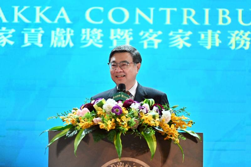 行政院長卓榮泰出席2025客家貢獻獎暨客家事務專業獎章表揚典禮