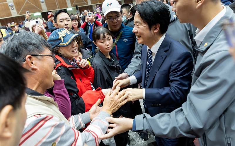 賴清德總統27日晚間出席「新北市雲林同鄉會第六屆第一次會員大會」