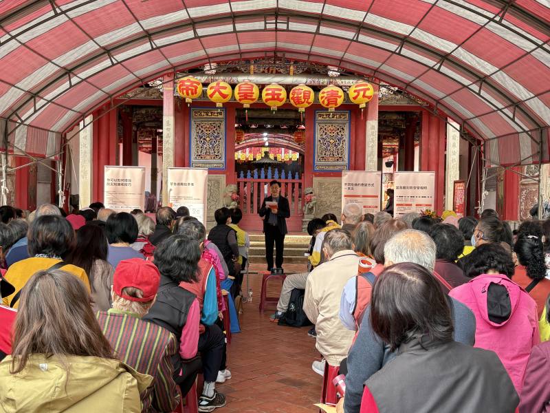 內政部《臺灣全民安全指引》宣講會台東天后宮及彰化市元清觀開講 結合在地宮廟強化社會韌性