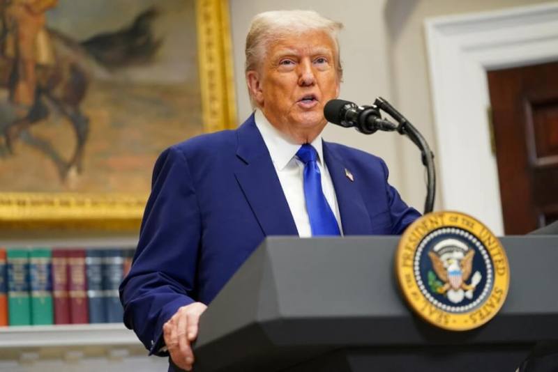 美國總統川普。（路透社）