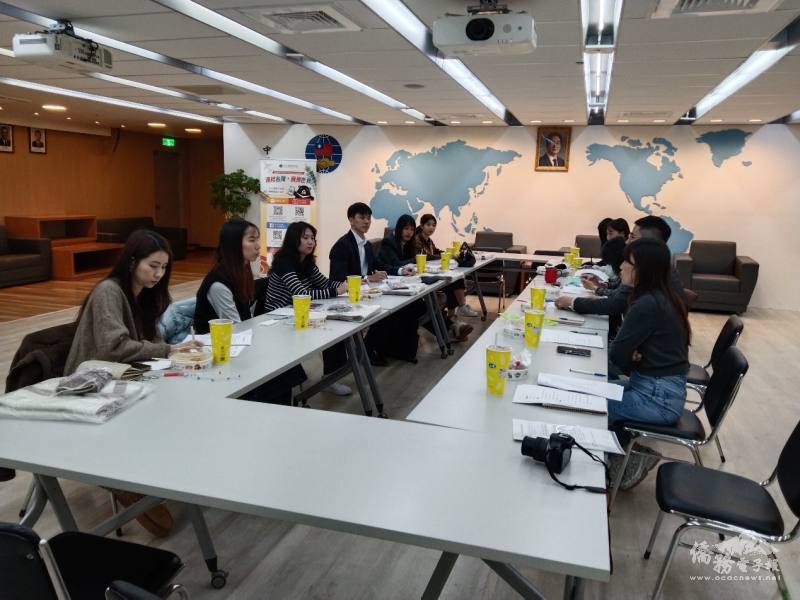 僑委會與第2屆搭僑青年會幹部座談