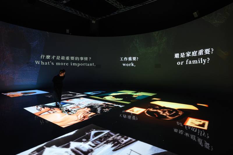 「結界—灶跤」展覽現場，國立臺灣美術館提供，攝影：ANPIS FOTO王世邦