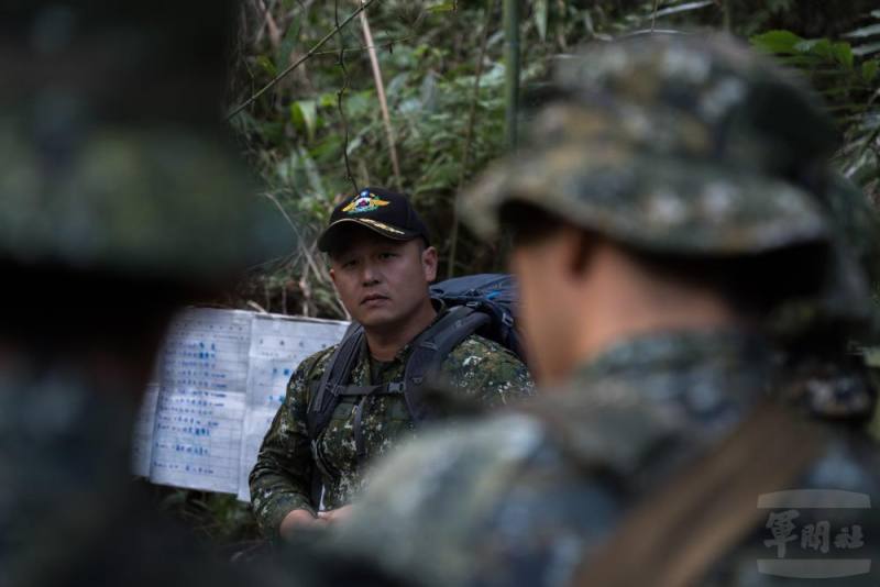 特訓中心山寒組組長馮智煒中校。（軍聞社記者李恬恬攝）