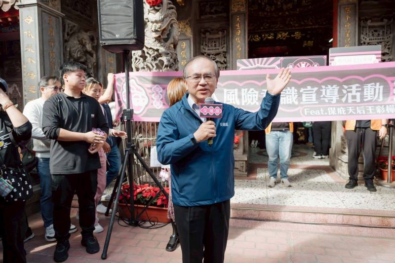 交通部陳彥伯政務次長說明宣導政策