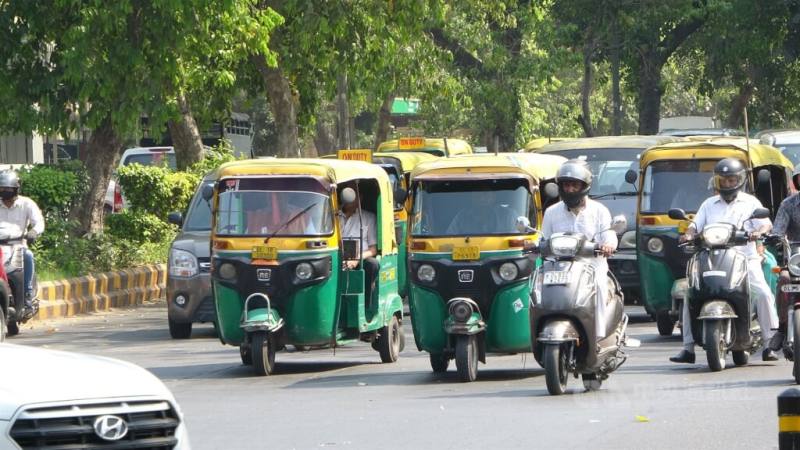 圖為新德里街景。（中央社檔案照片）