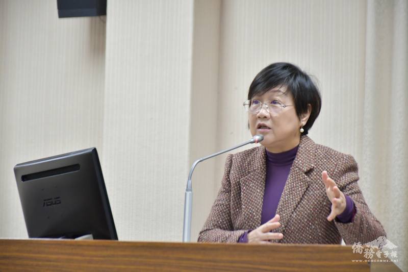 僑務委員會委員長徐佳青赴立法院備詢