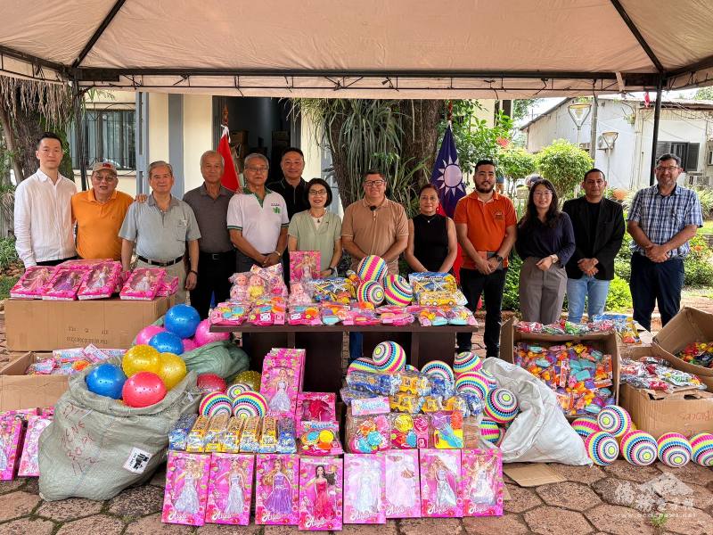 臺灣政府與僑團長期協助省府發展社福與兒童福利