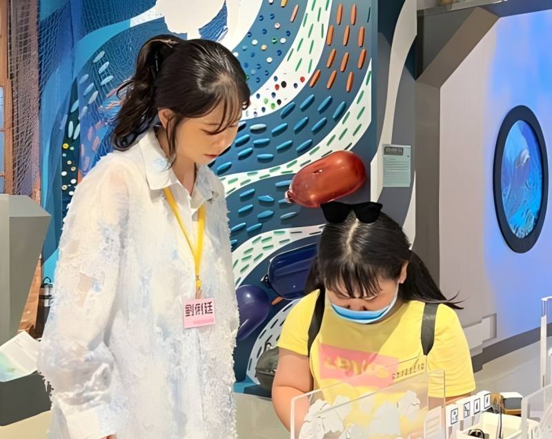 劉俐廷在國立故宮博物院與民眾互動活動