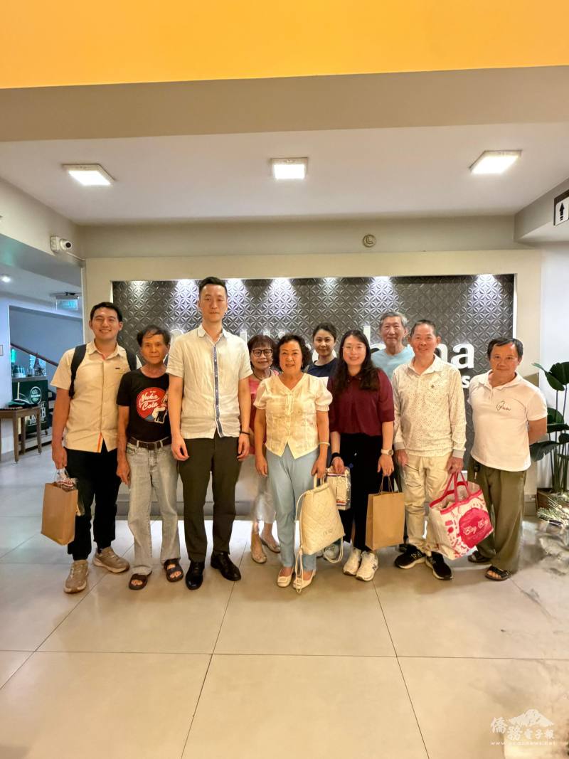 古美桂舉辦僑務秘書迎新送舊餐會