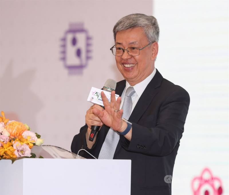 前副總統陳建仁卸任後回歸中研院研究員身分，將成為新任中研院院長。（中央社檔案照片）