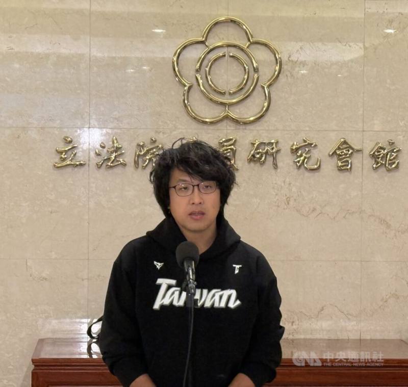 立法委員沈伯洋。（中央社檔案照片）