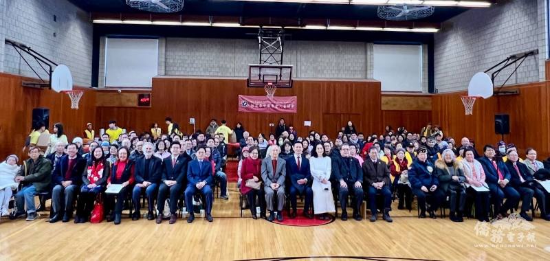 波士頓僑界出席元旦升旗慶典