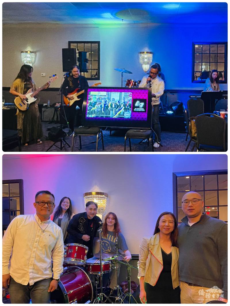 震天君樂團於跨年晚會中演出，帶領大家倒數迎接新年，凝聚團隊士氣與社群向心力。