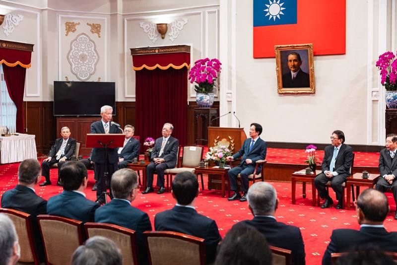 總統接見進出口商業同業公會全國聯合會　強調持續做產業堅實後盾　攜手深化國際經貿布局