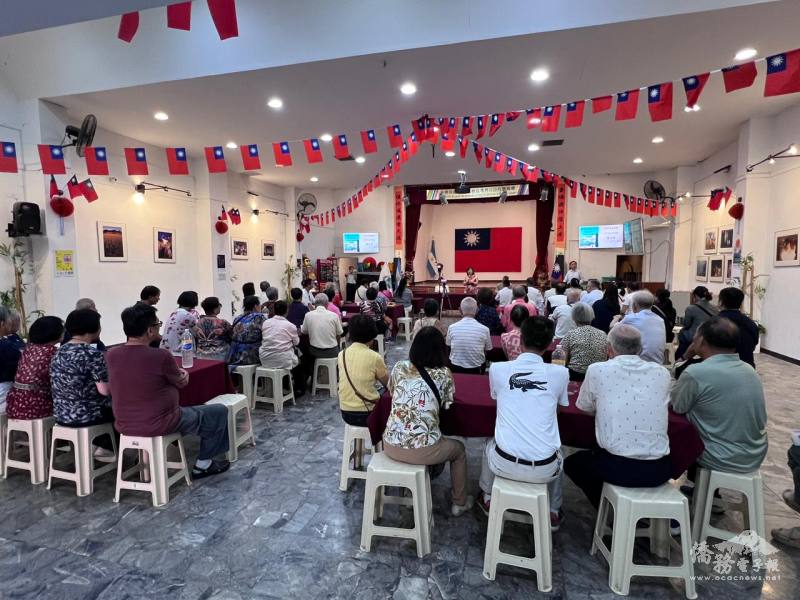 「中華民國115年元旦升旗典禮暨團拜」活動現場座無虛席