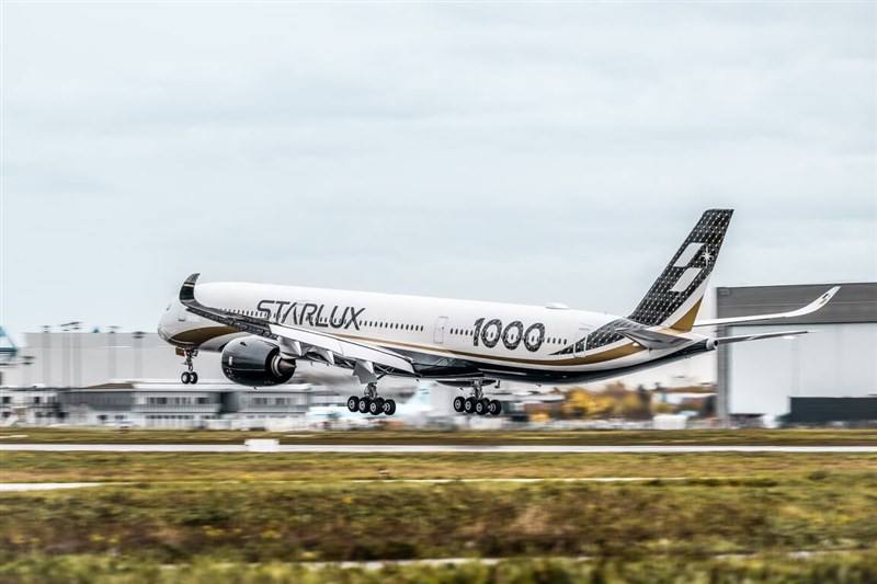 An Airbus A350-1000 aircraft of Starlux Airlines. Photo courtesy of Starlux Airlines
