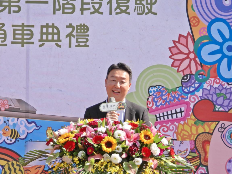 集集線第一階段復駛典禮隆重舉行 鐵道重啟承載記憶 串聯觀光廊帶再出發