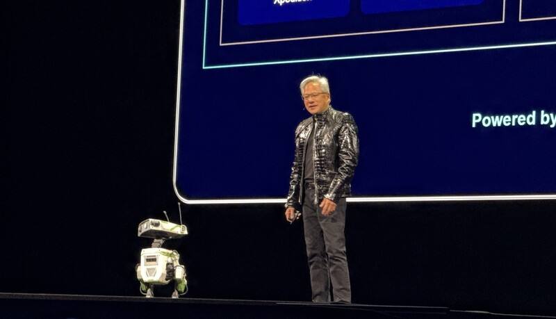 輝達執行長黃仁勳。（中央社檔案照片）