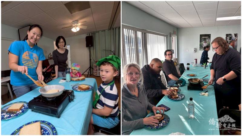 TCML學生嘗試製作有趣的臺式西餐