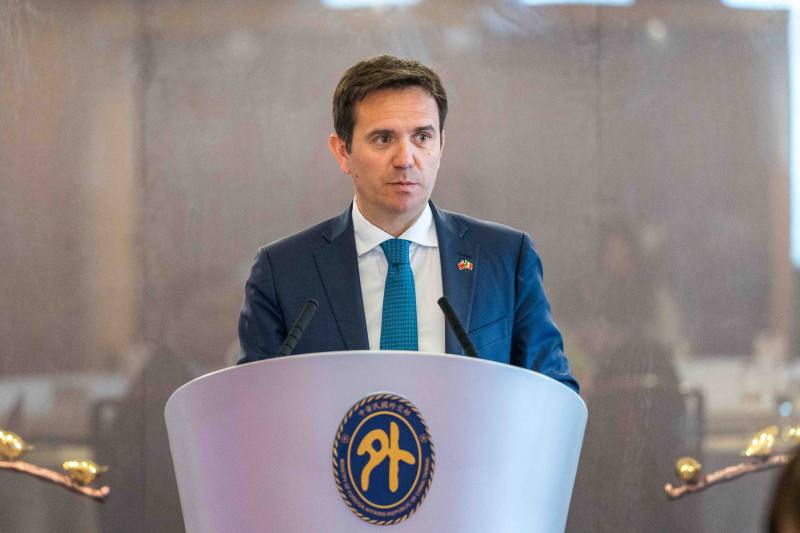 卡塔內歐（Alessandro Cattaneo）眾議員於午宴致詞