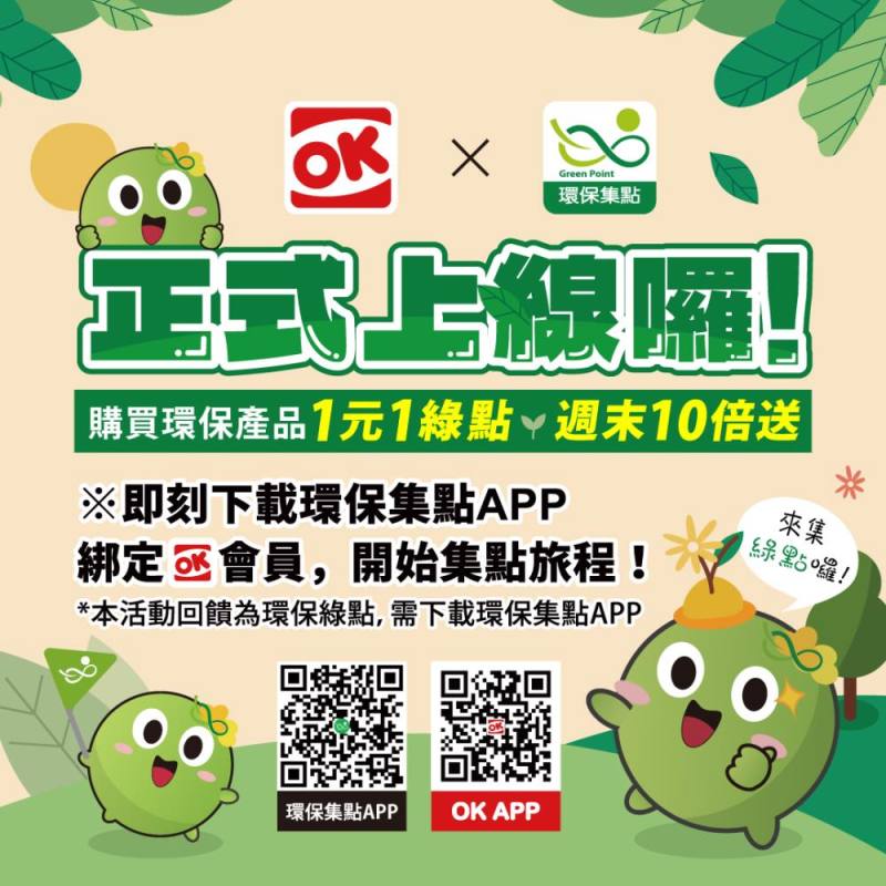超商加入環保集點合作通路