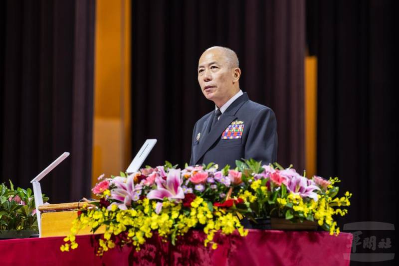 梅總長感謝澎湖後備軍人與輔導幹部深耕地方、服務社區。（軍聞社記者蔡枋澐攝）