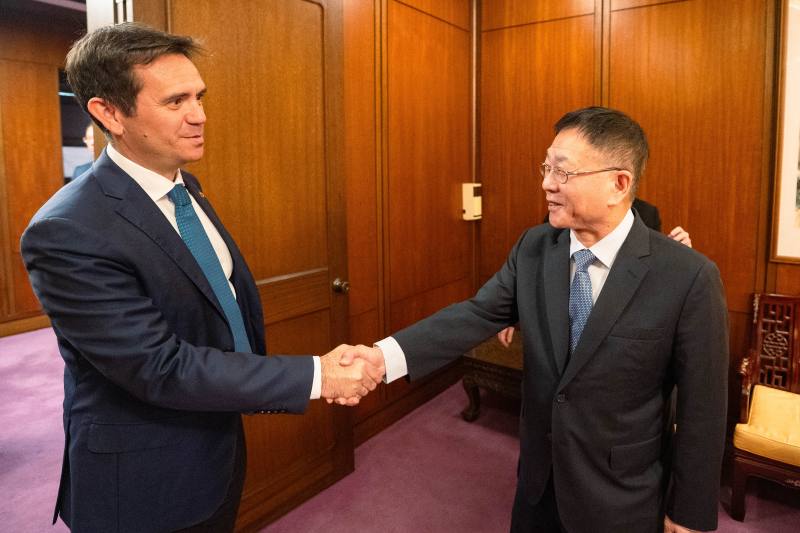 外交部常務次長葛葆萱歡迎卡塔內歐（Alessandro Cattaneo）眾議員