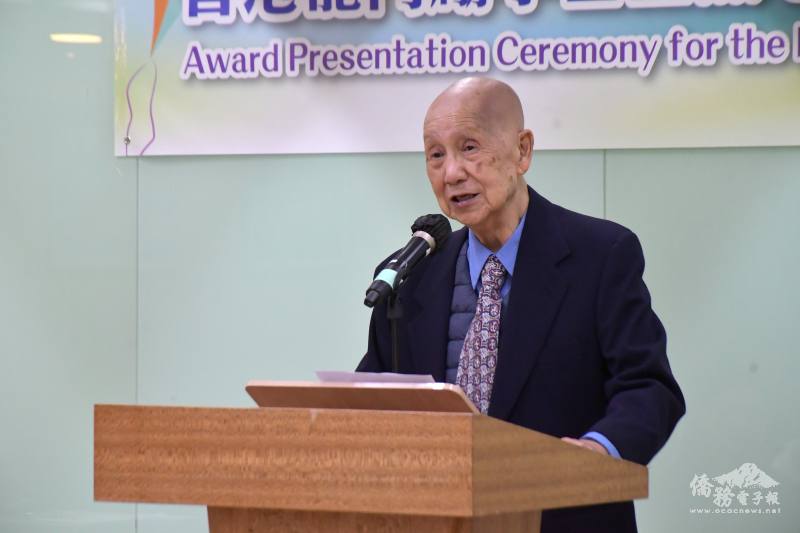 倫景雄分享長年投入公益生涯的感觸