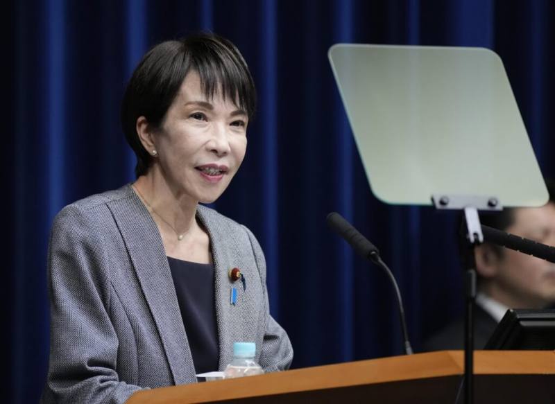 日本首相高市早苗。（共同社）