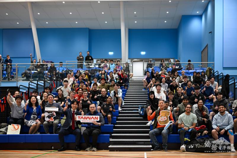 「2026 台灣國際青年親善大使羽毛球比賽」於英國華威大學圓滿舉行