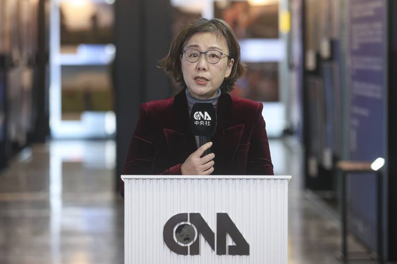 文化部政務次長王時思（圖）12日上午出席中央通訊社與無國界記者組織（RSF）舉辦「明日世界 Shooting the World of Tomorrow」新聞攝影展，並致詞