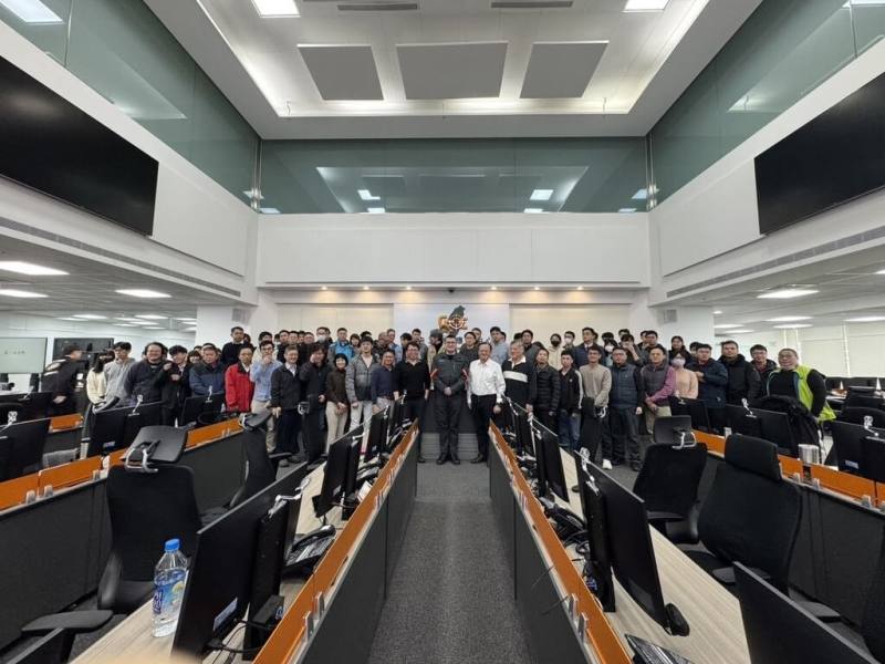 內政部政務次長馬士元（中）12日出席消防署「災害防救演習規劃與評估（HSEEP）基礎課程」第4梯次開訓典禮，盼為國內建立穩定、長期、可持續的災害防救專業能量。（消防署提供）