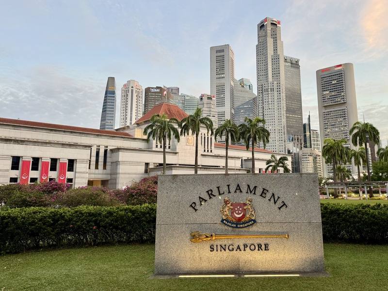 新加坡政府將於2月發表新財政年度的預算案聲明，新加坡商界建議，新加坡可趁2027年擔任東協輪值主席國之際，推動東協經濟一體化相關計畫與作為。圖為新加坡國會