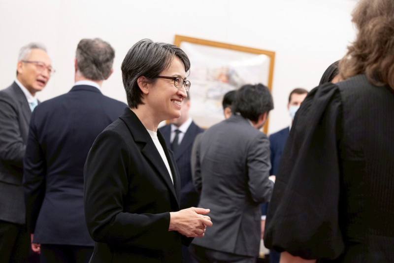 副總統接見美國「國際私營企業中心」訪問團