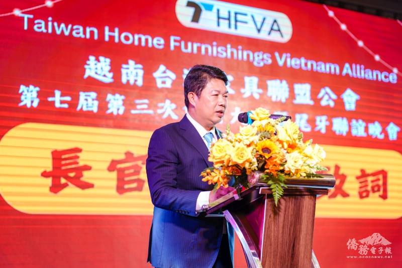 駐胡志明市辦事處處長韓國耀致詞