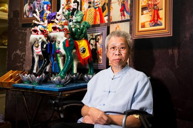 雲林縣傳統工藝「紙塑神像」保存者蔡爾容辭世，享壽65歲，其長年致力傳承與推廣，為傳統工藝保存奠定深厚基礎。(雲林縣政府提供)