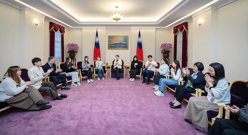 副總統與「青年百億海外圓夢基金計畫」圓夢青年座談